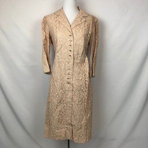 Vintage classic manford lace dress 1950s